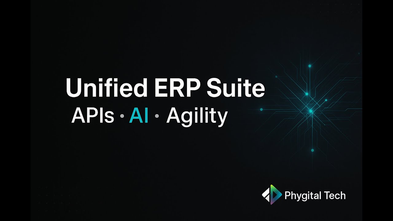 The Unified ERP Suite: How APIs, AI, and Workflow Integration Unlock Real Agility