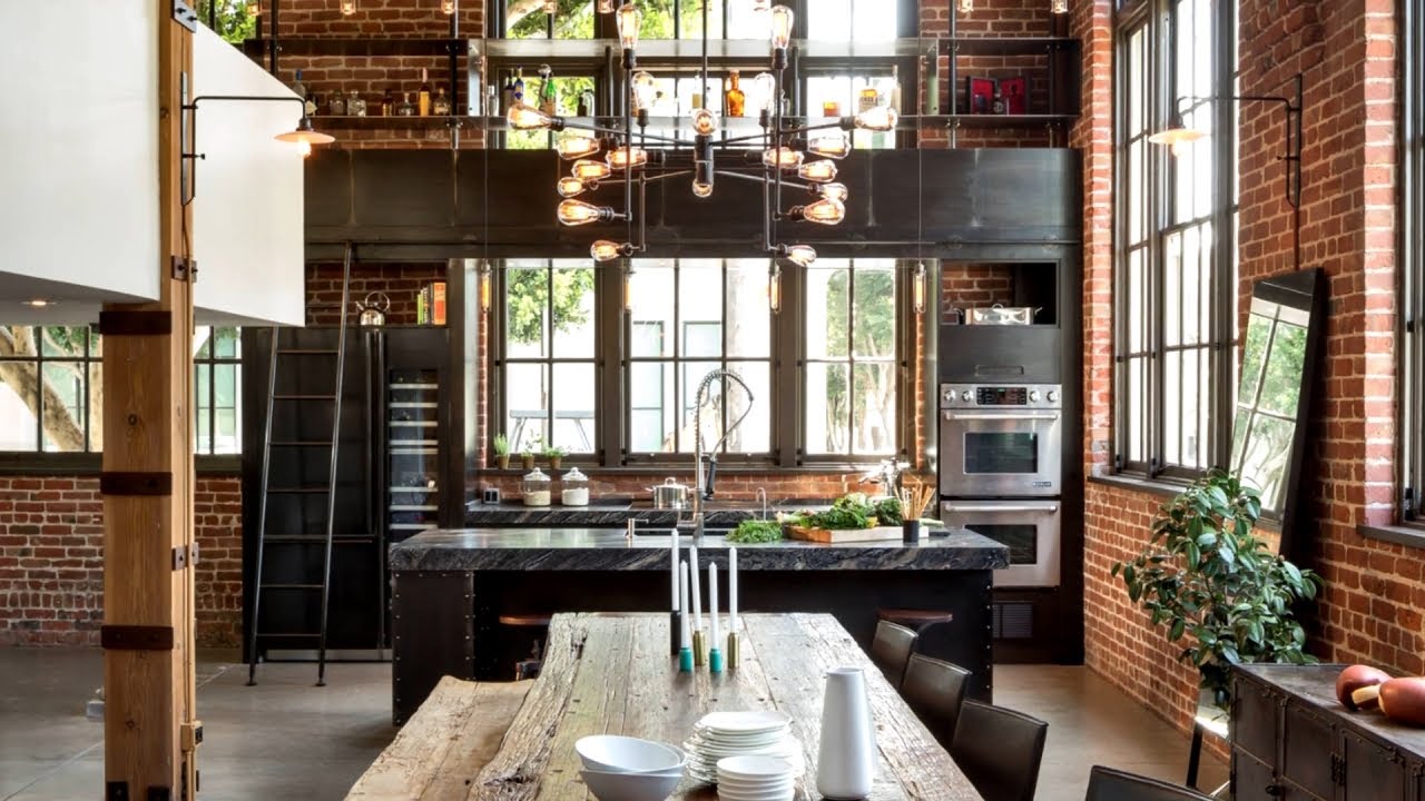 Industrial Dining Room | 50 Interior Design Ideas