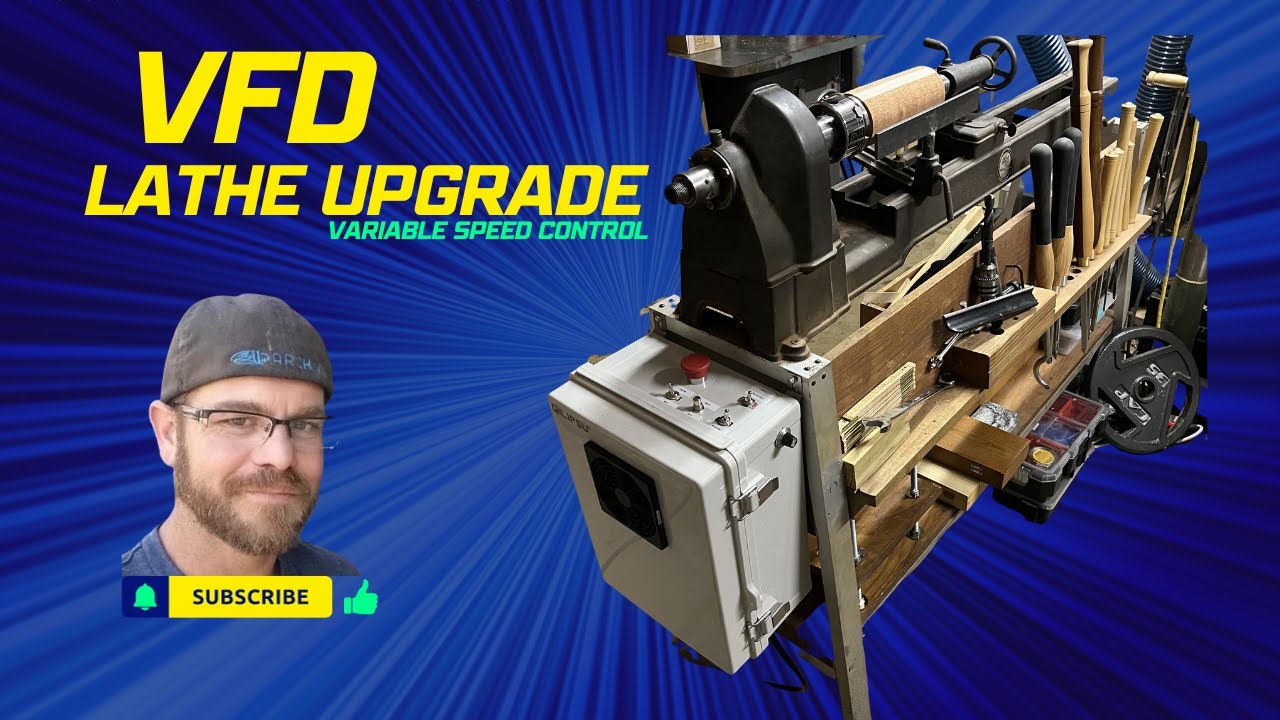Lathe VFD - 1939 Walker Turner Lathe - Variable speed conversion