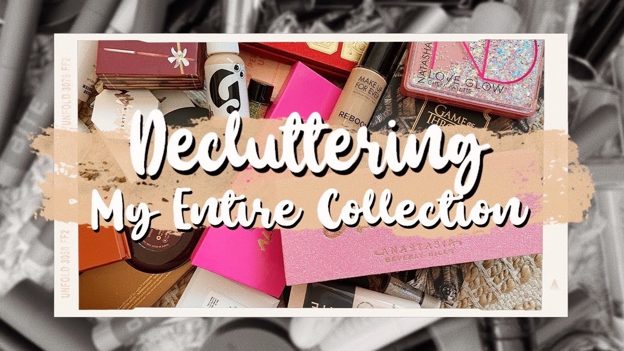 REORGANIZING & DECLUTTERING My ENTIRE Makeup Collection | Julia Adams