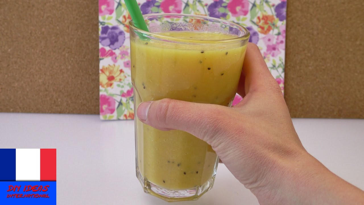 Smoothie plein de vitamines pour lutter contre la fatigue | Source d’énergie pour l’hiver
