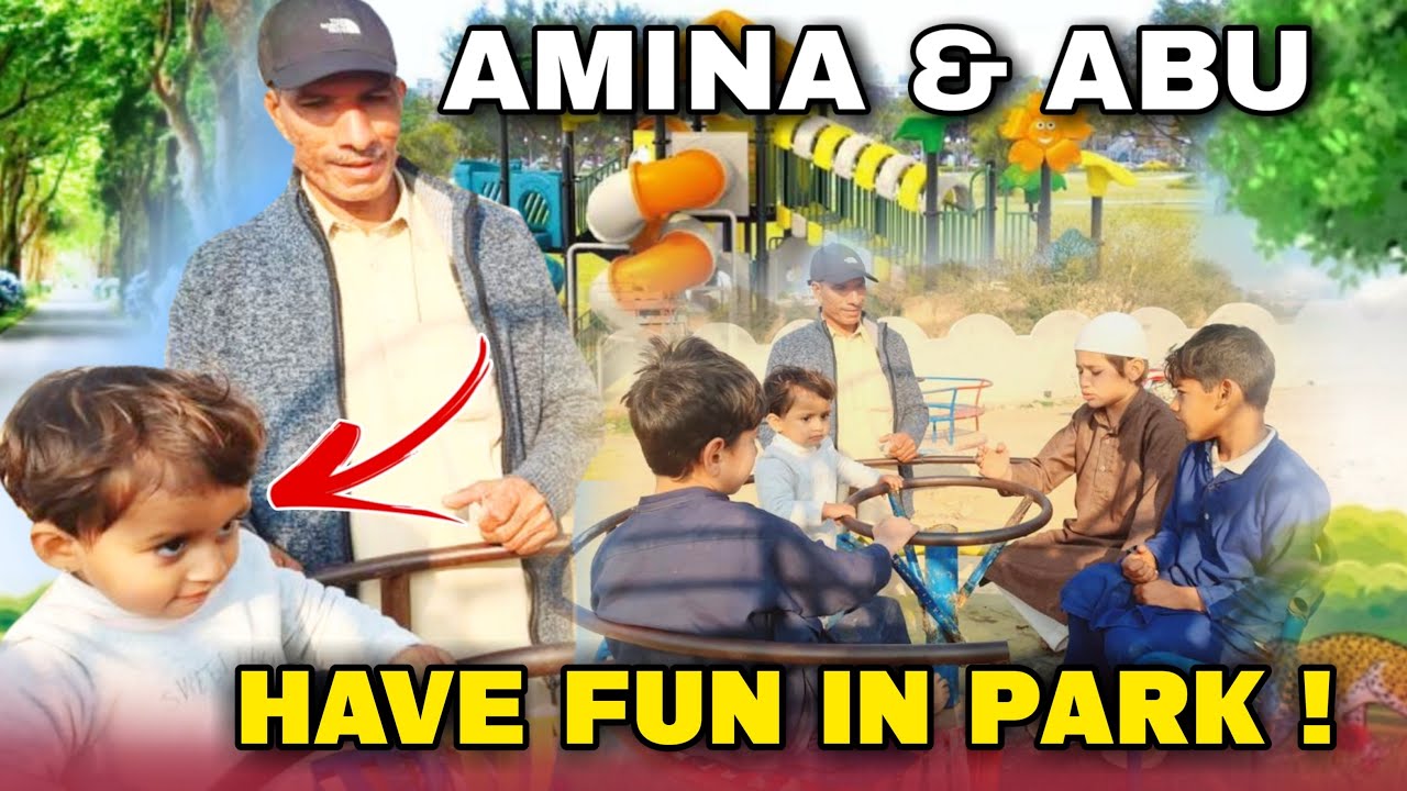 Amina & Abu Enjoy The Vibe Of Park 😍