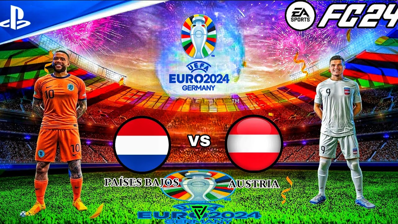 FC 24 - Países Bajos vs Austria - UEFA EURO 2024 / PS5™ Gameplay