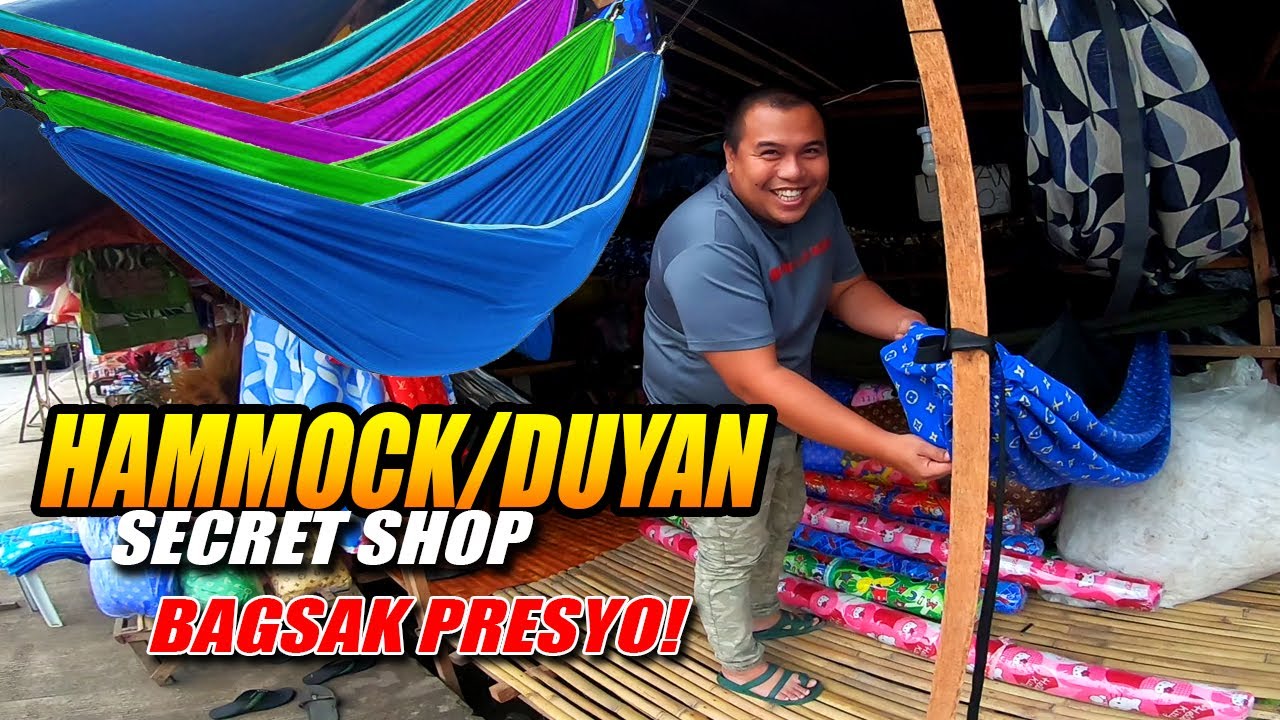 SIKRETONG BILIHAN NG MGA HAMMOCK/DUYAN