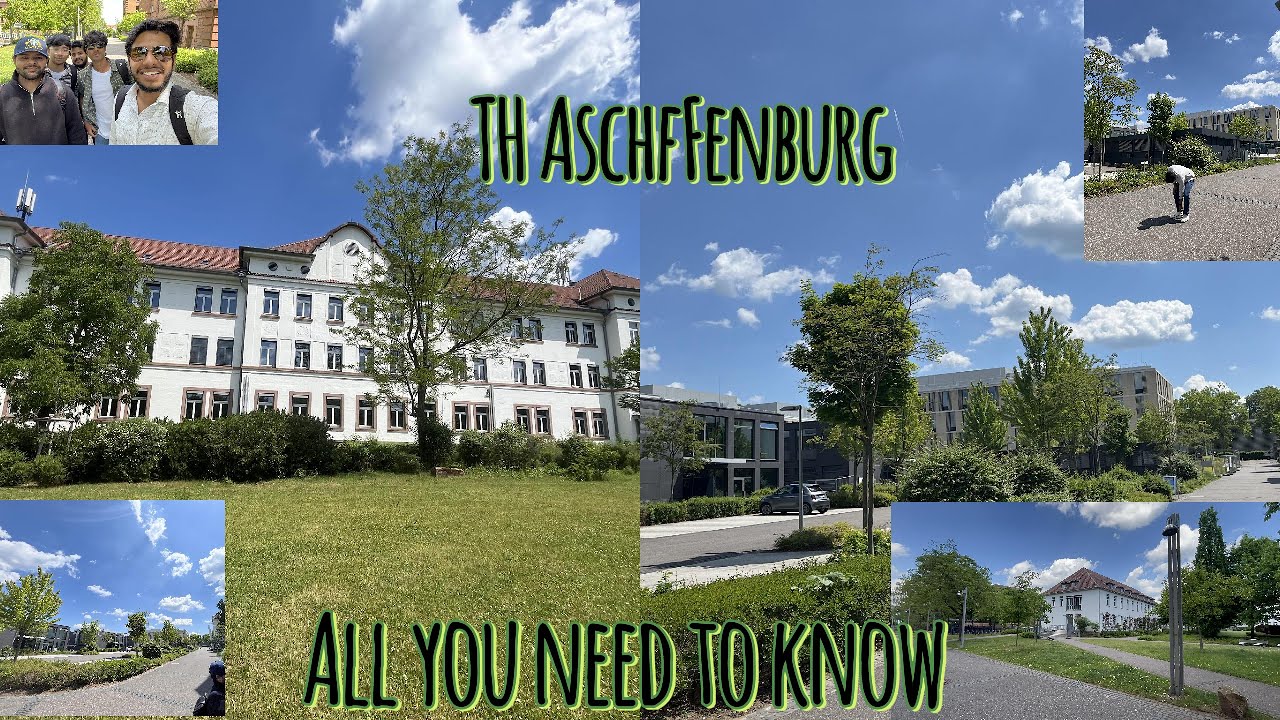 TH Aschaffenburg || Rent, Dorms, Semester Contribution, Requirements, etc.|| Exploring Aschaffenburg