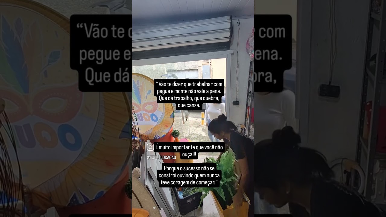 “Vão te dizer que trabalhar com pegue e monte não vale a pena. 