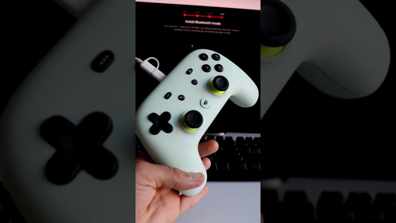 Как переключить контроллер Google Stadia в режим Bluetooth в 2023 году? #шорты