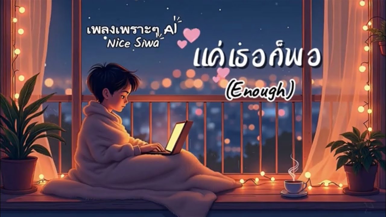 แค่เธอก็พอ(Enough) by Nice - Siwa [Official AI audio]- Original Version #ai #เพลงฮิต #เพลงเพราะ 
