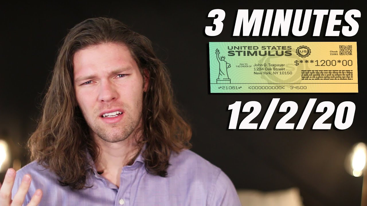 Stimulus Update & News in 3 Minutes - Wednesday December 2nd