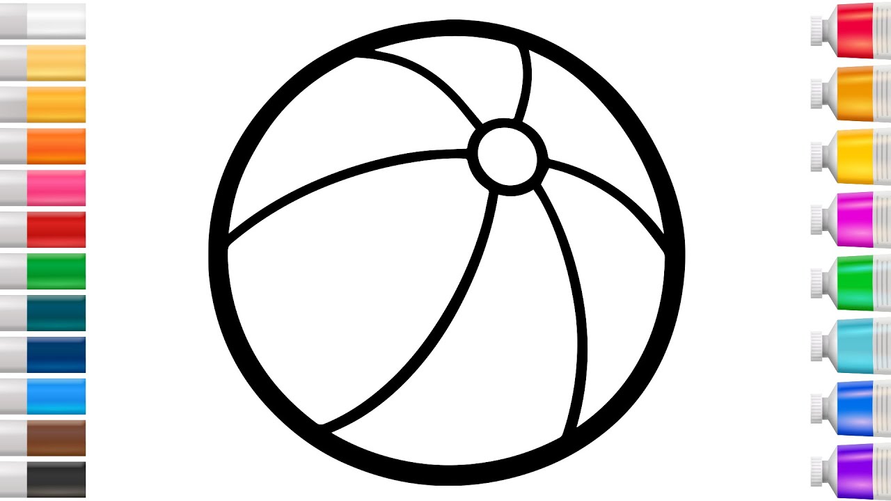 How to Draw a Rainbow Football | Easy Step by Step