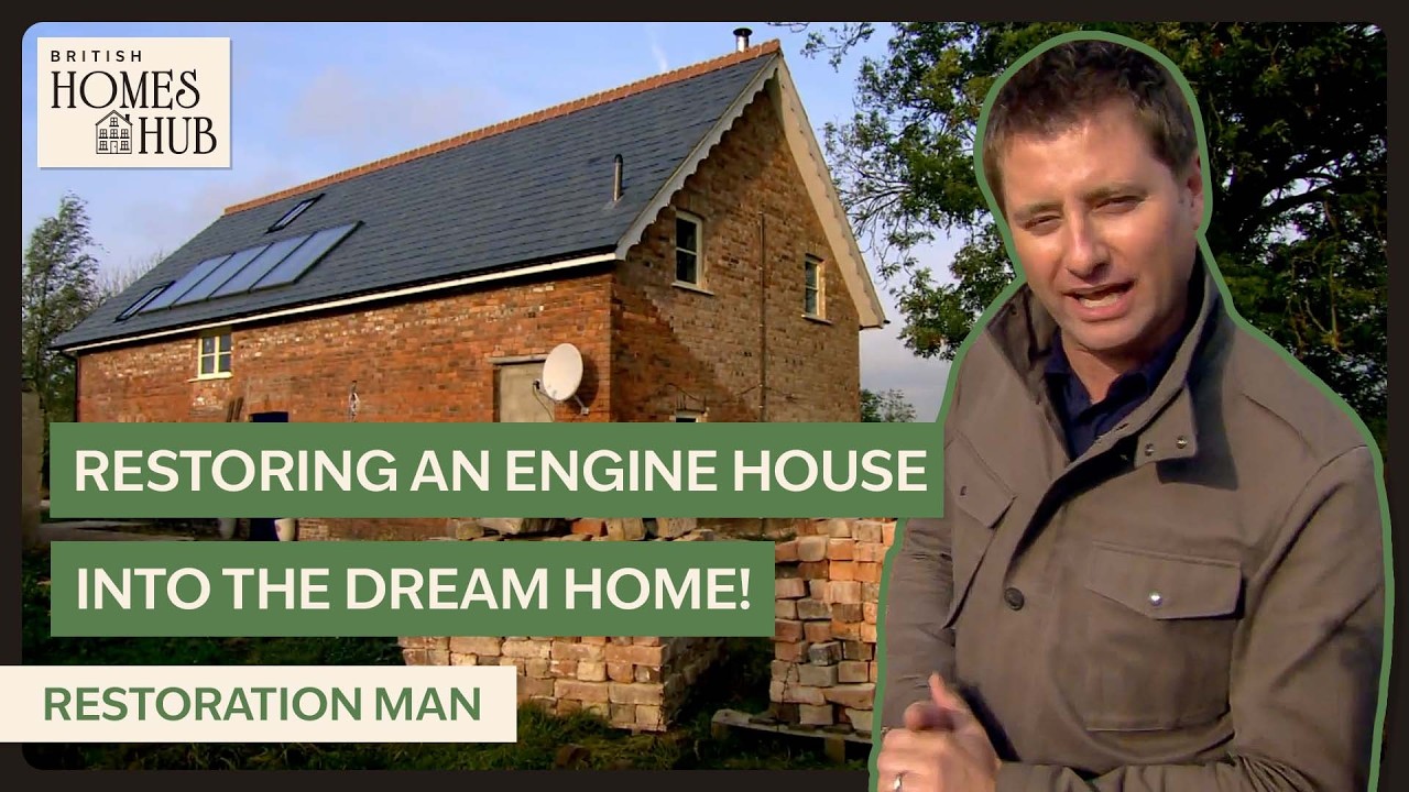 Family Bought Derelict 19th Century Engine House for HOW MUCH?! | Restoration Man | S2 EP4
