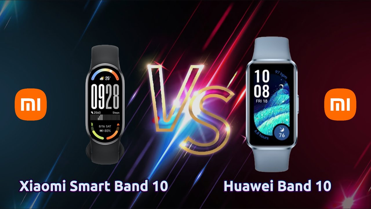 Xiaomi Smart Band 10 vs Huawei Band 10: Full Specs Comparison!
