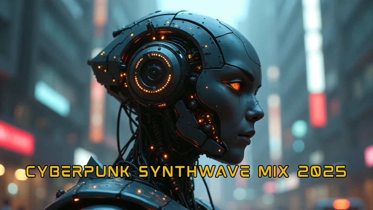 SYSTEM SYNTH: Cyberwave Mix 'NEON DRIVE' / Dark Retro Electronic / Sci-Fi Background