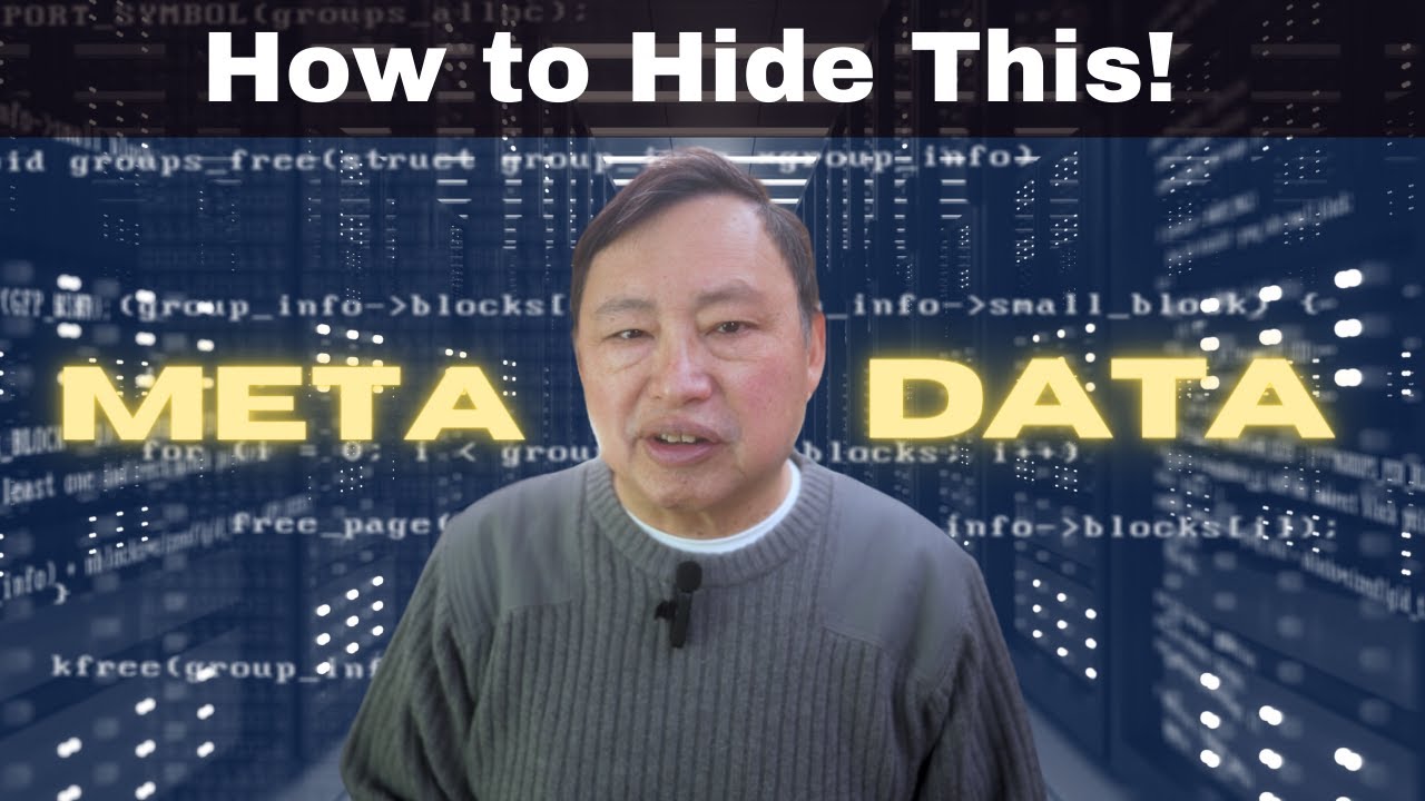 Meta Data. An Extremely Important Privacy Threat. Cant Be Ignored!