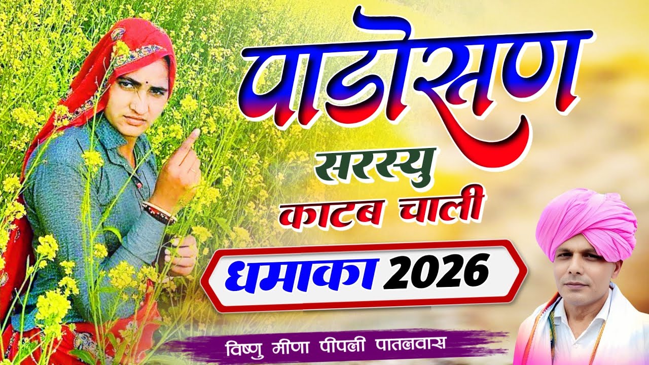 सरसों पाड़ोसन की काटबा चाली || नॉन स्टॉप धमाका || Vishnu Meena Pipli Patalwas