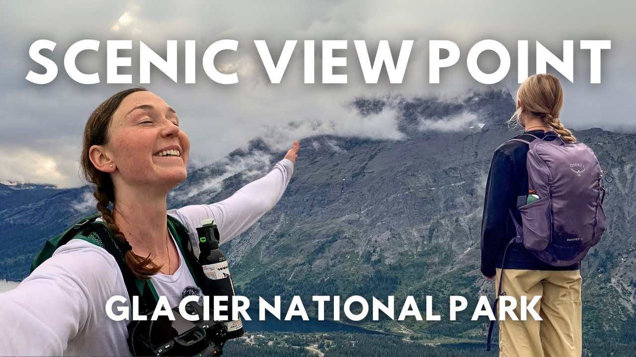 This hike was UNREAL... Scenic View Point - Two Medicine, Glacier National Park - Montana