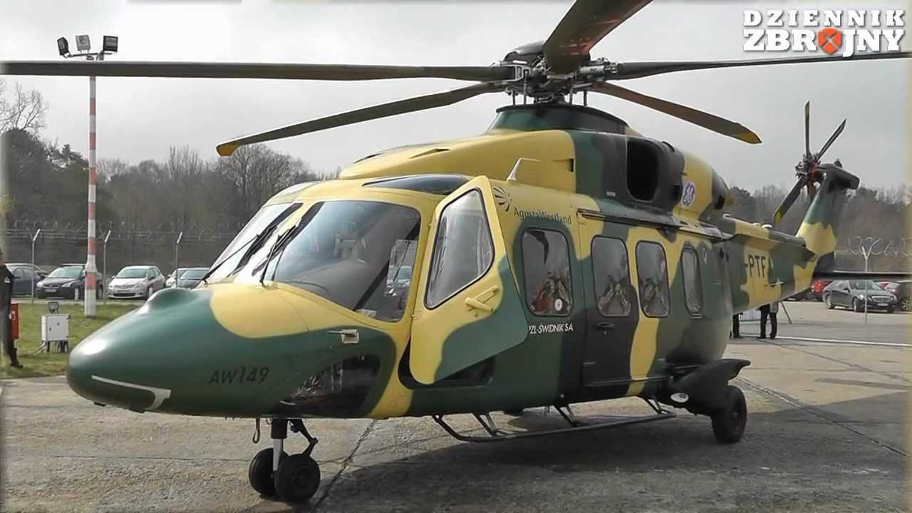 AgustaWestland AW149 w Warszawie