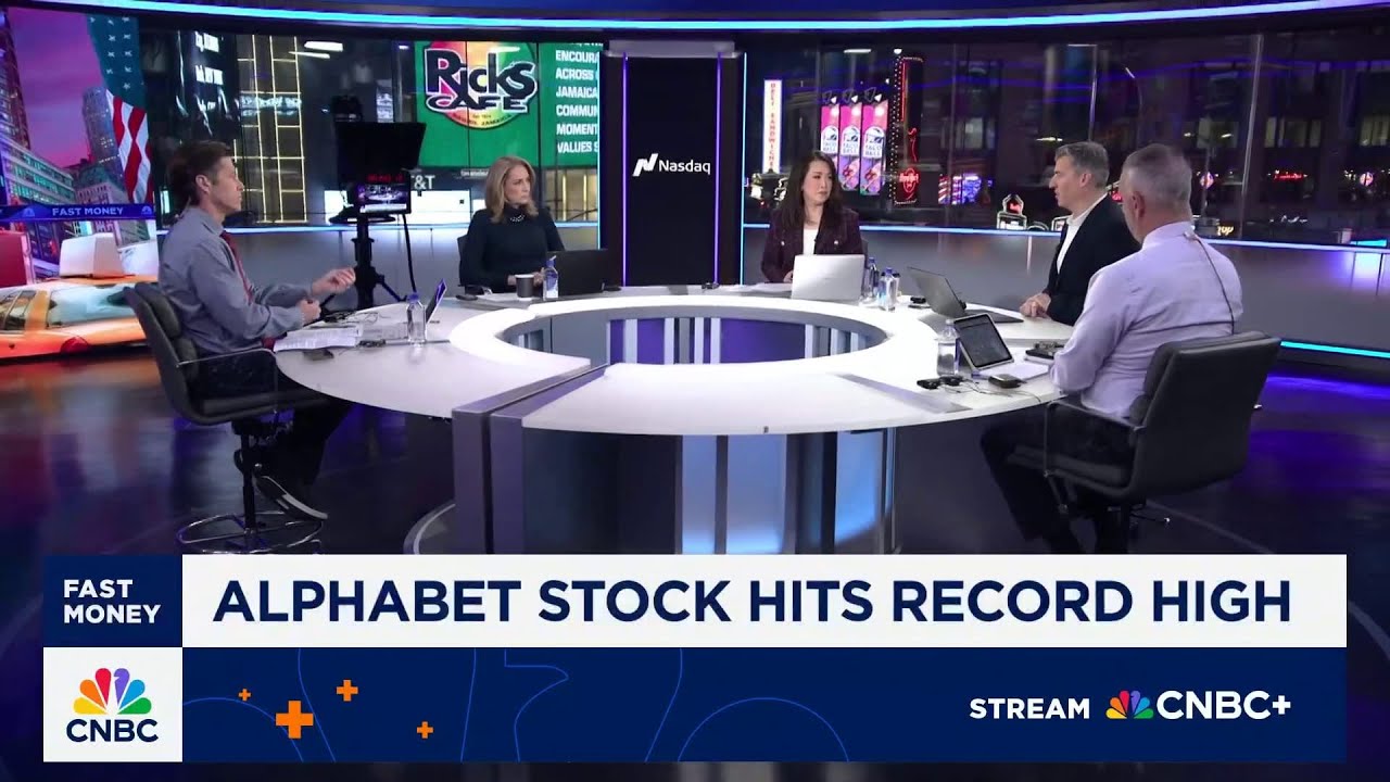 'Fast Money' traders talk Alphabet's record trading day