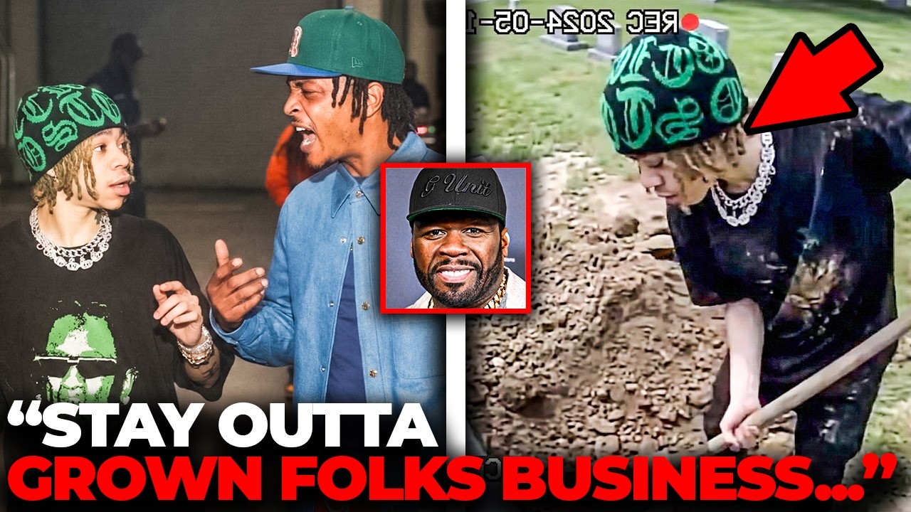 TI Confronts His Son For Going To 50 Cents Mothers Grave