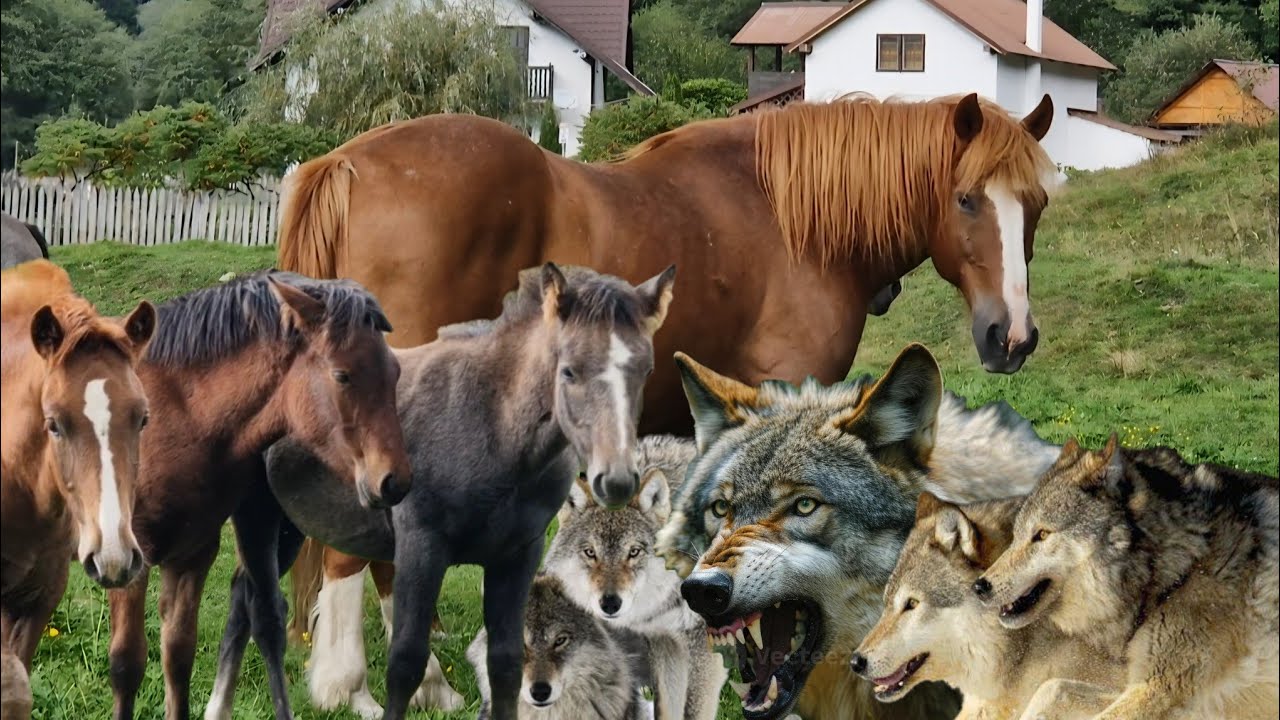LUPII I-AU OMORÂT IAPA DE 2 ANI JUMATE A LUI NEA ION HOBICEAN, CAII DE PE VALEA STREIULUI 