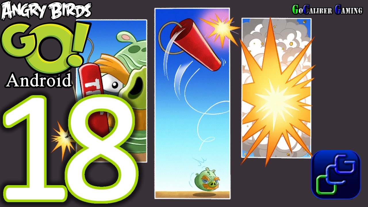 Angry Birds GO Android Walkthrough - Part 18 - AIR: Track 3 - Champion Chase