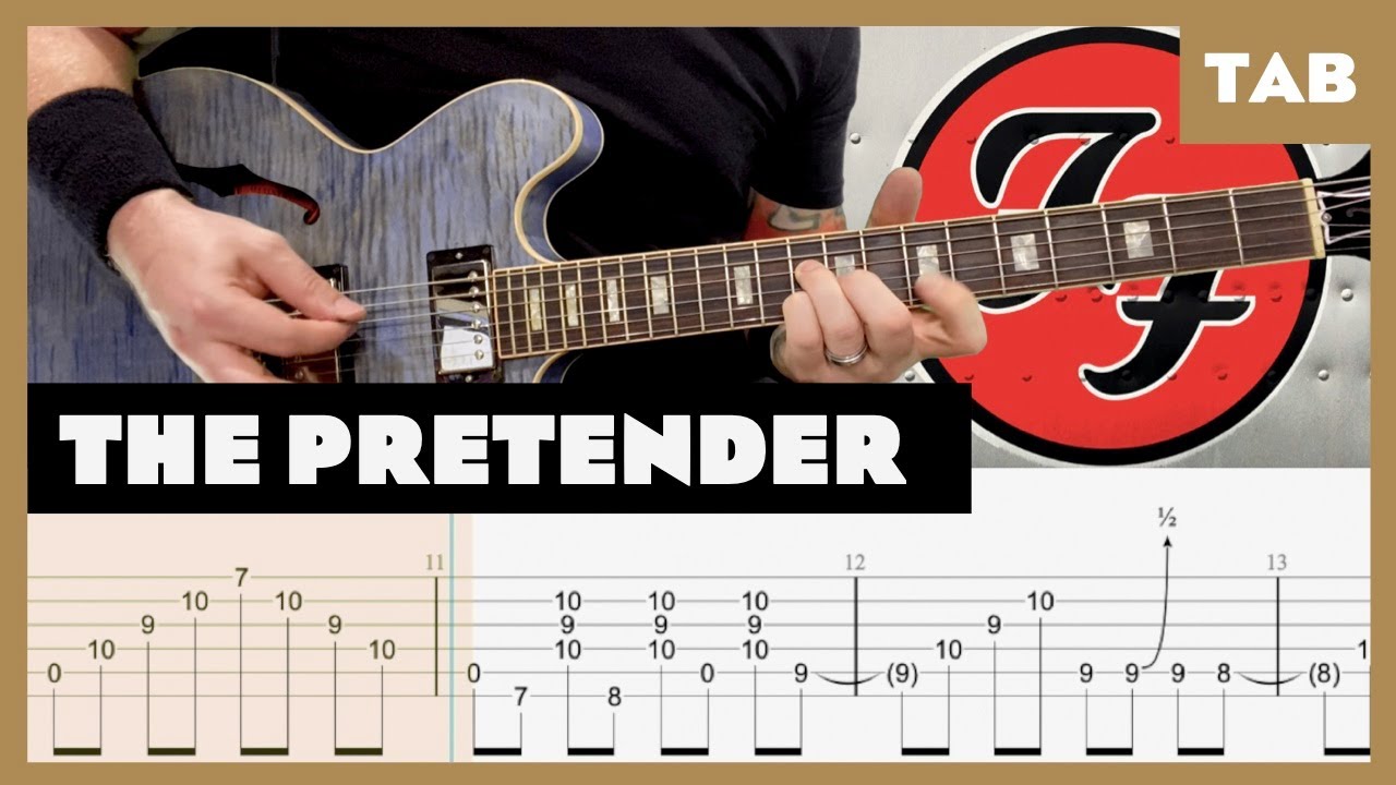Foo Fighters - The Pretender - Guitar Tab | Lesson | Cover | Tutorial