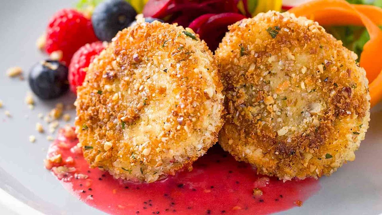Fried Goat Cheese Salad