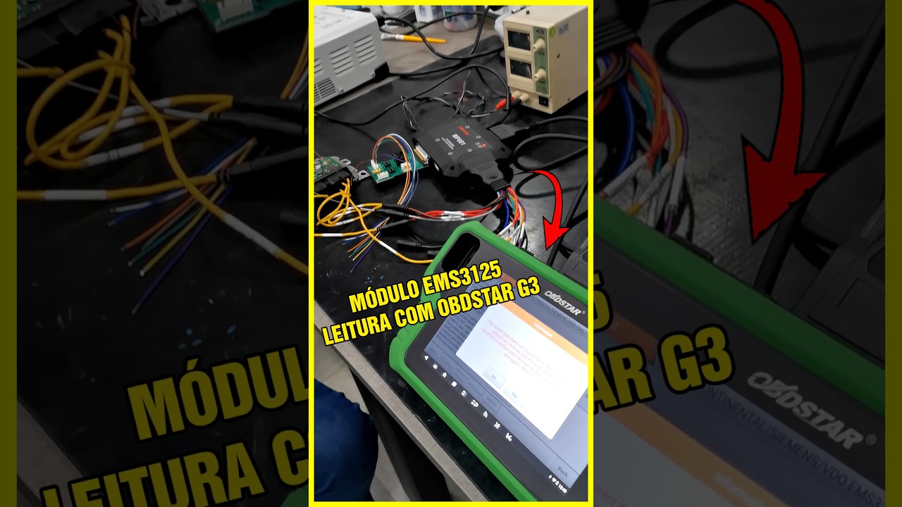 LEITURA DE MÓDULO EMS3125 COM OBDSTAR KEYMASTER G3