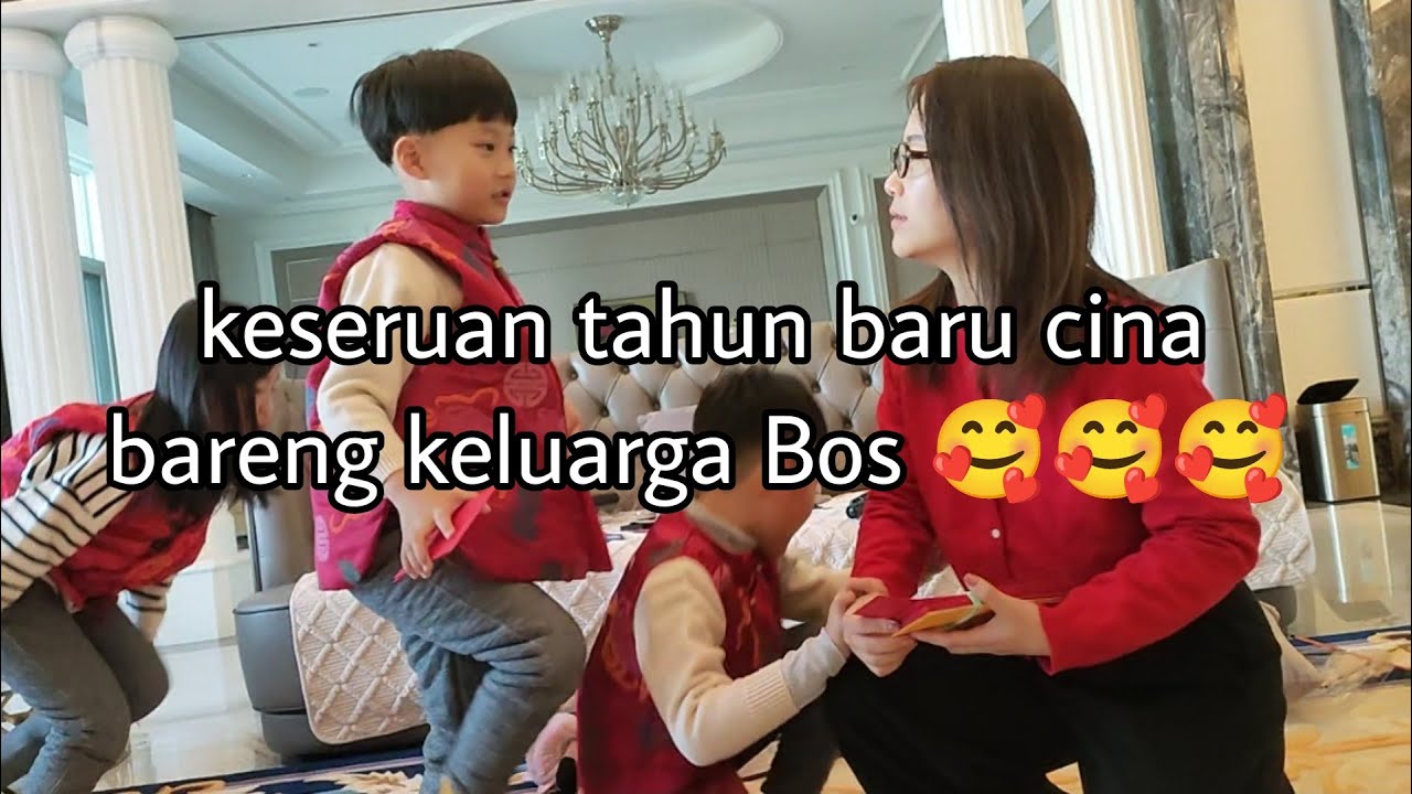 tahun baru cina bareng Bos dan keluarga 🎉🎉🎉