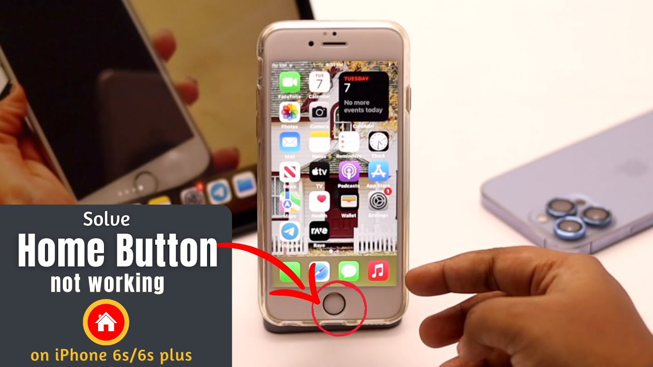 Кнопка «Домой» не работает на iPhone 6s/6s Plus после обновления iOS? Вот решение!
