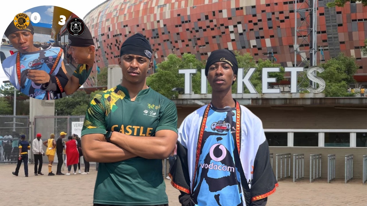 SOWETO DERBY VLOG WITH TSHEPE
