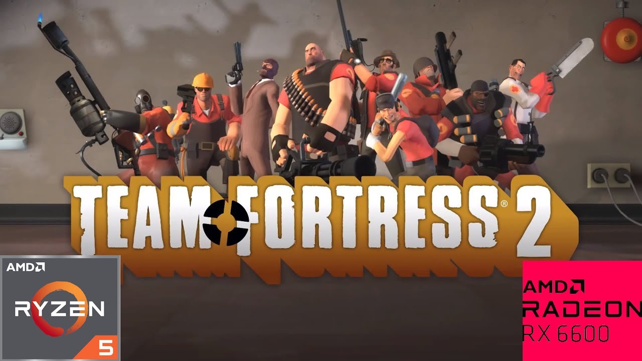 Team Fortress 2 | Ryzen 5 3600 + RX 6600
