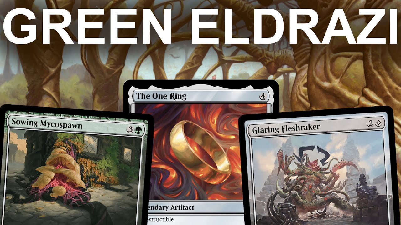 SLUGGERS IN THE RING! Legacy Green Eldrazi. Sowing Mycospawn Lands Package MTG MH3