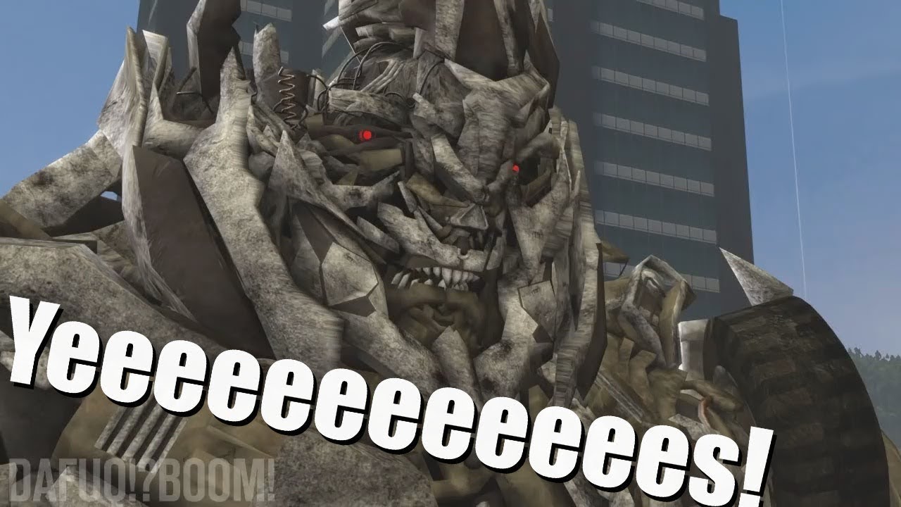 Megatrons fighting but YEEEEEEEEEES (SFM Transformers Animation)
