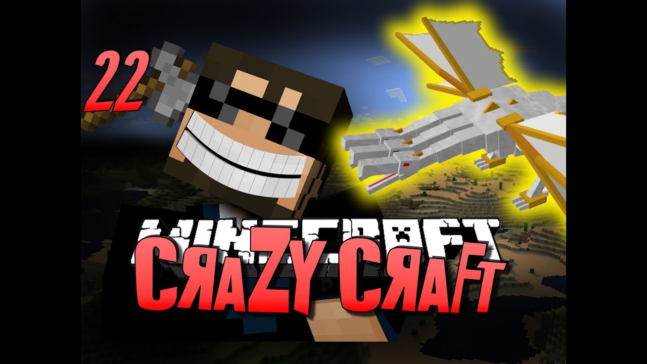 Minecraft CRAZY CRAFT 22 - THE KING BATTLE (Minecraft Mod Survival)