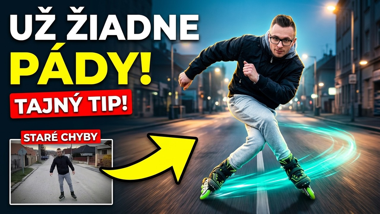 Ako korčuľovať spr&aacute;vne? TOP triky a technika pre začiatočn&iacute;kov