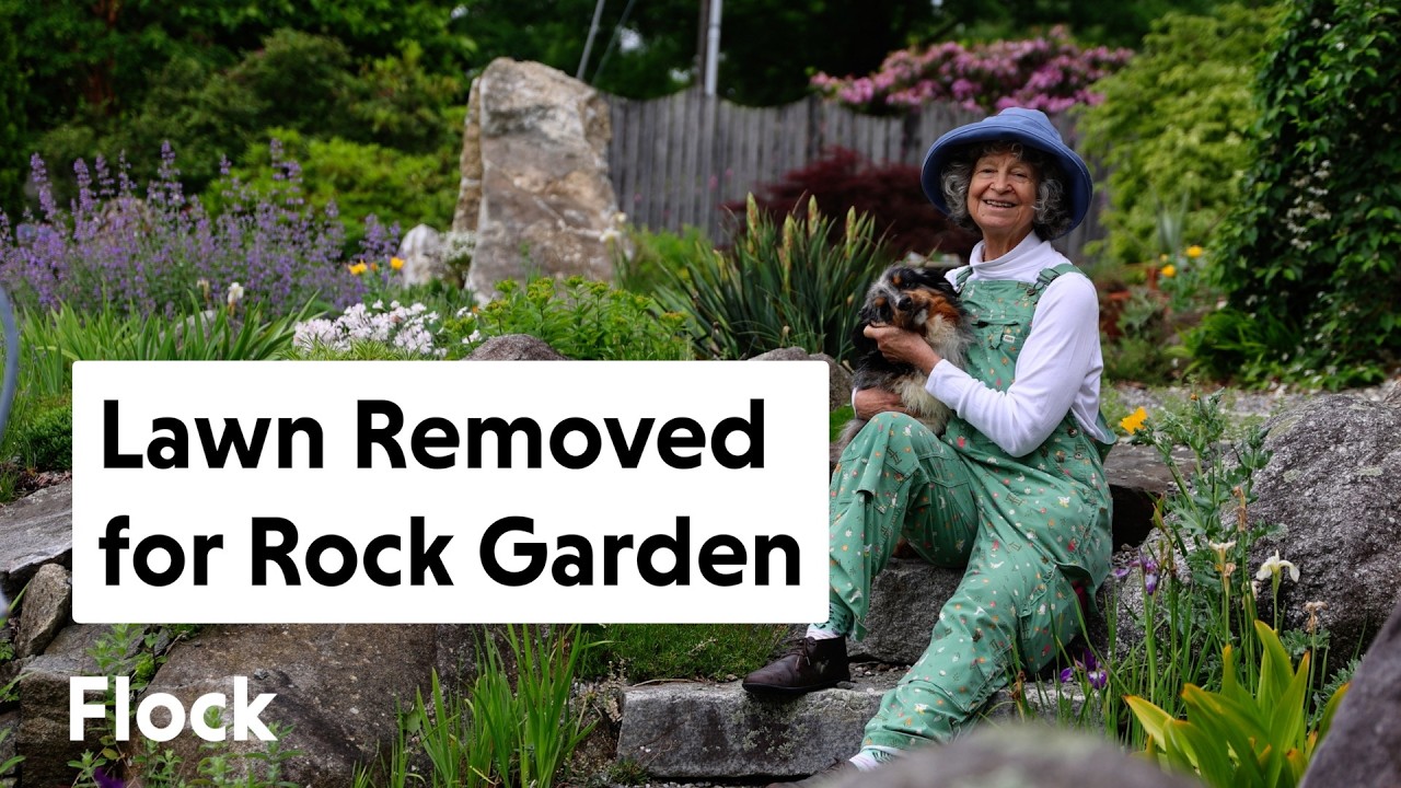 SUBURBAN LAWN Converted to Unbelievable ROCK GARDEN — Ep. 337