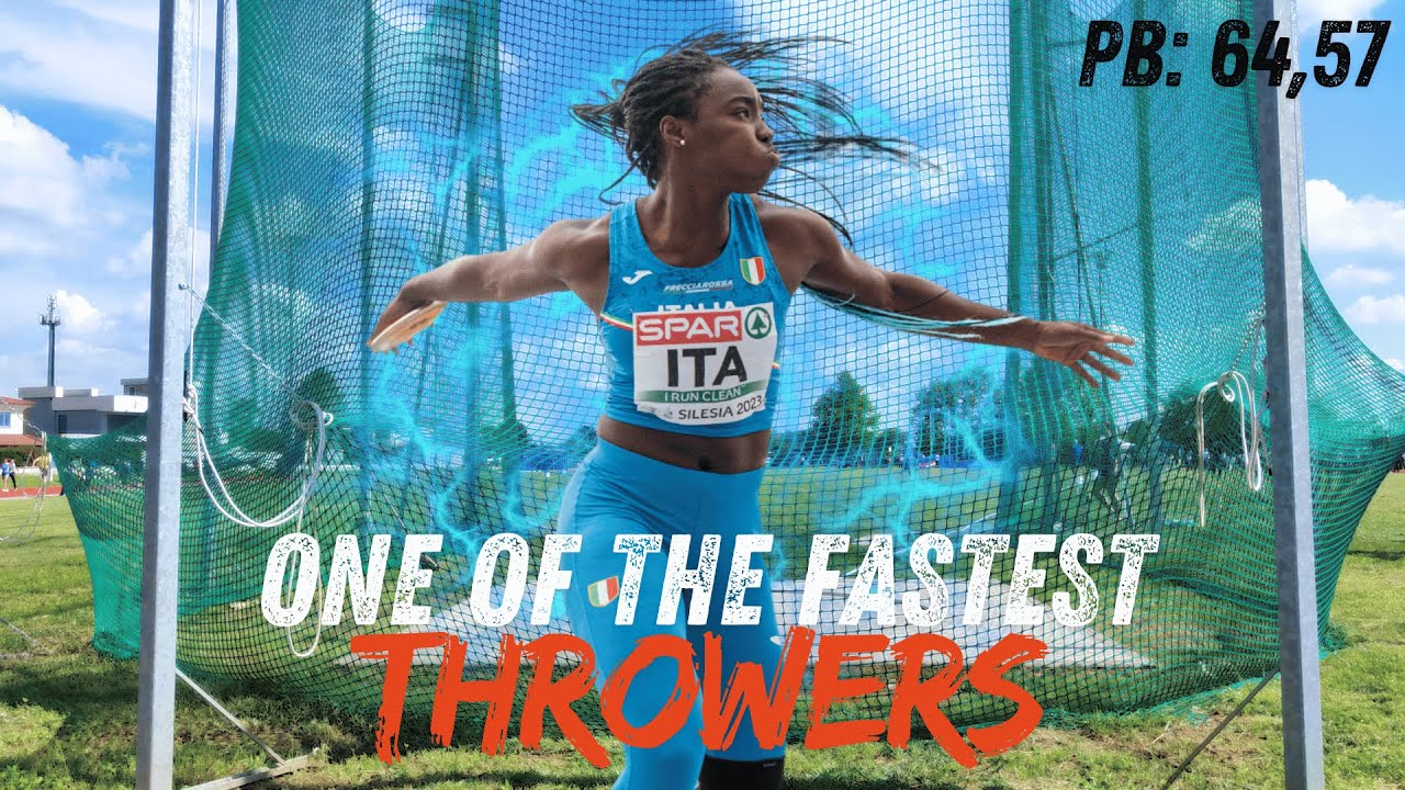 DISCUS THROW: competition with OLYMPIAN Daisy OSAKUE in Crema