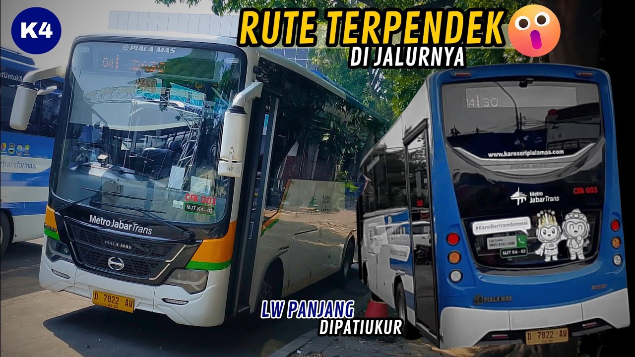 GAK NYAMPE 1 JAM, SUDAH SAMPAI‼️Trip with Metro Jabar Trans (K4) Leuwipanjang - Dipatiukur