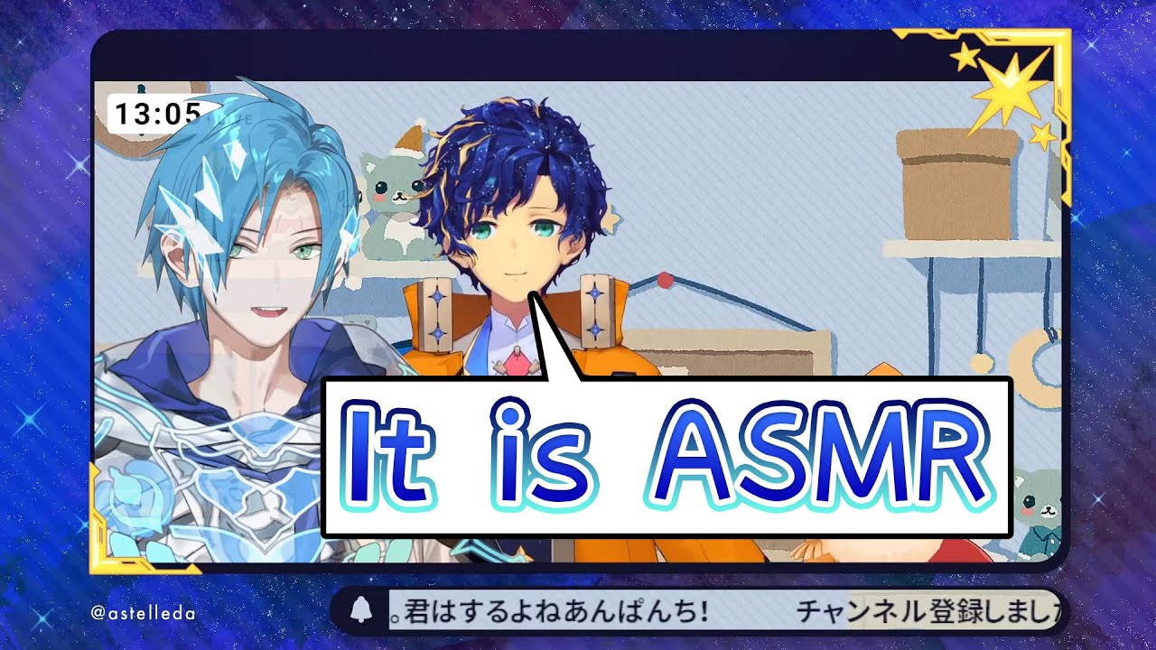 Astel imitating Altare and got caught in 4k【holostars JP】【Eng Sub】