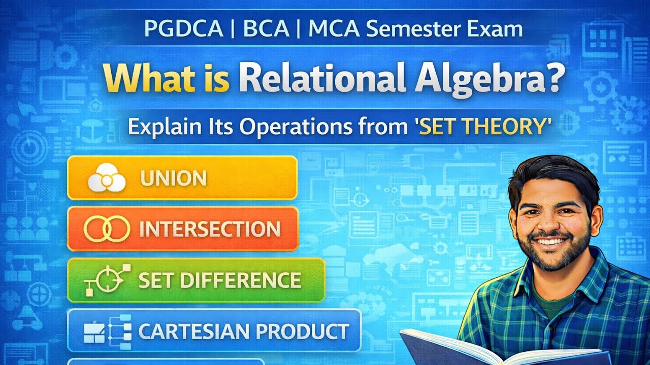 Relational Algebra its operations from 