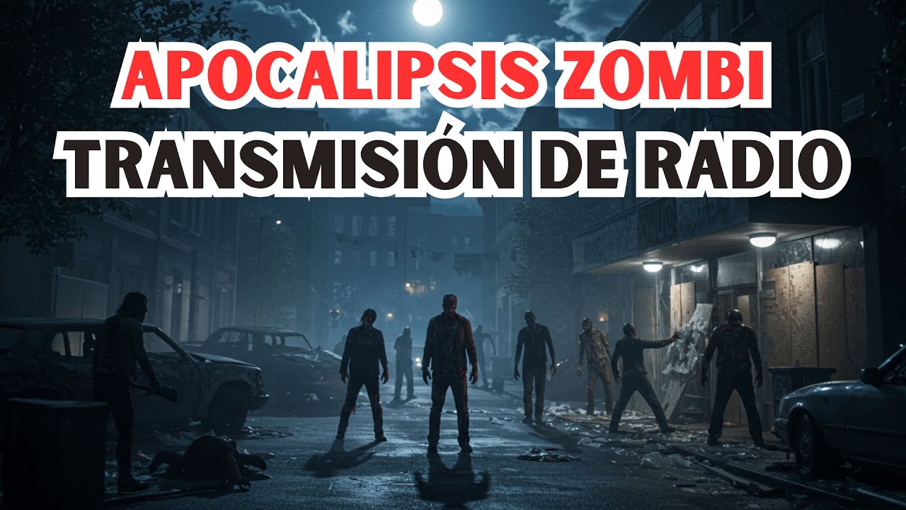 Durante un Apocalipsis Zombi.. Estás Escuchando la Radio en un Búnker