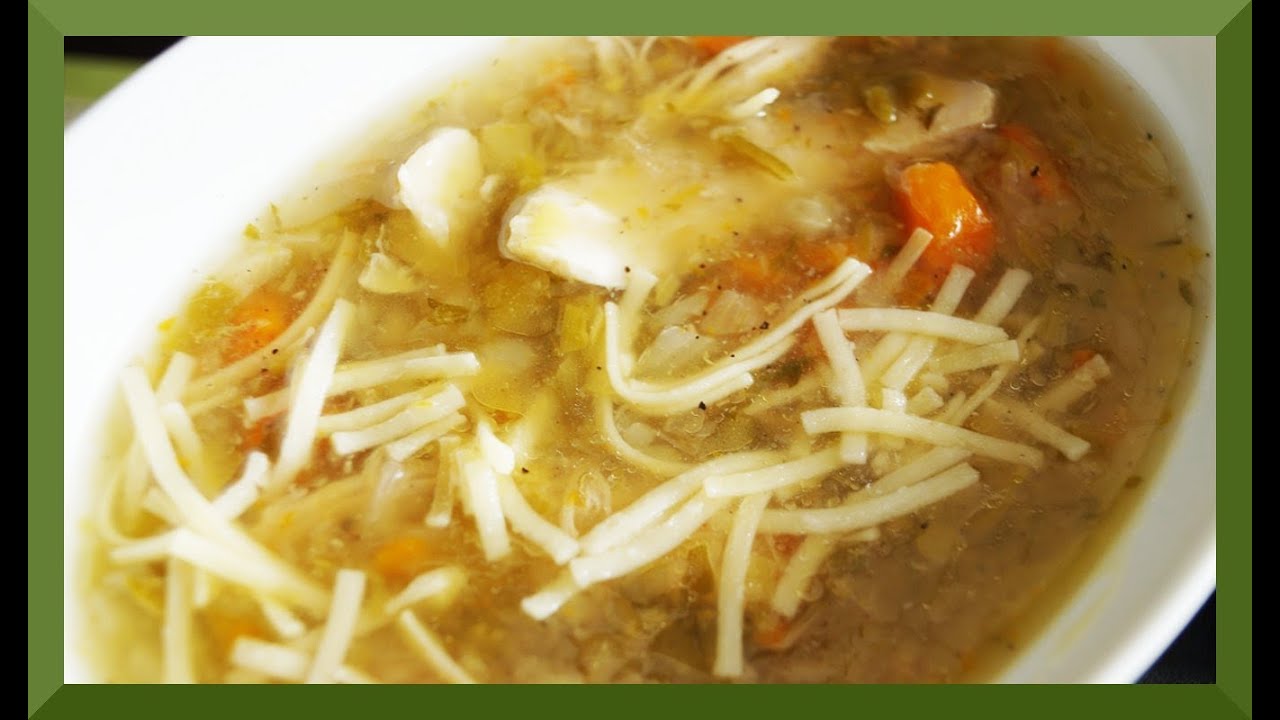 Hühnersuppe selber kochen bei Erkältung - ganz einfach machen mit dem Tupperware Quick Chef Rezept