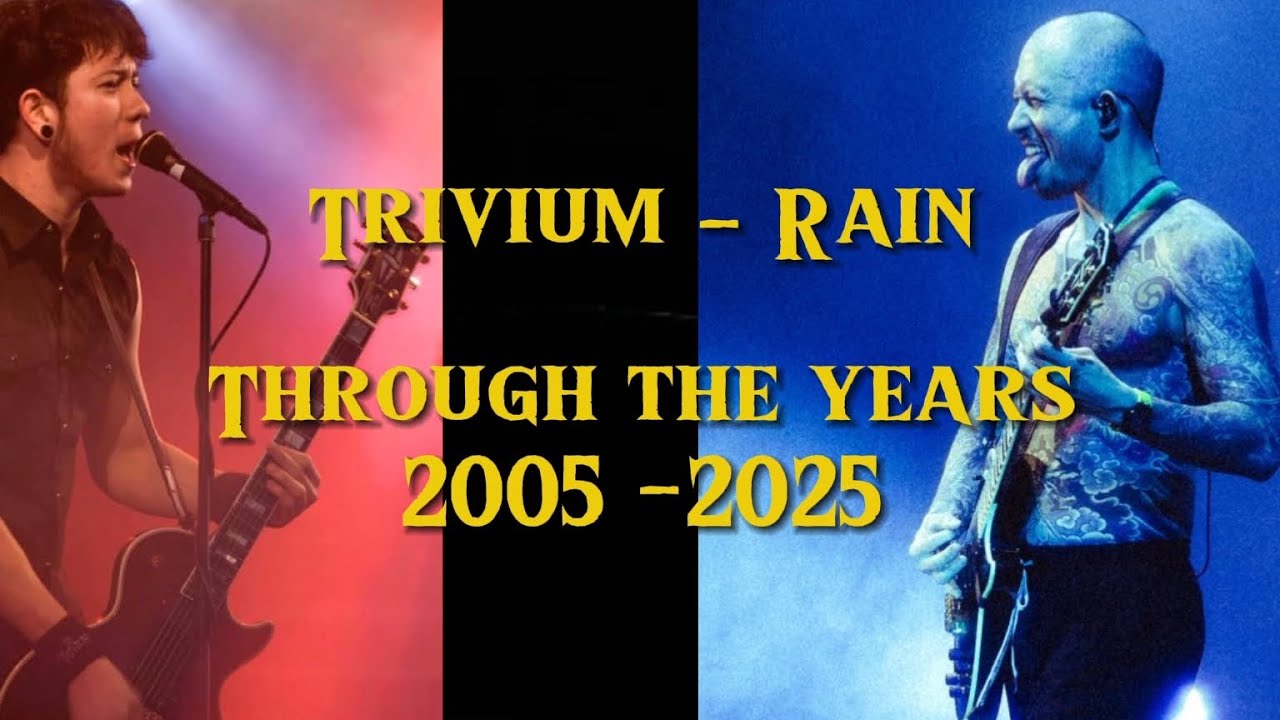 Trivium - Rain Live (Through the years 2005 - 2025)