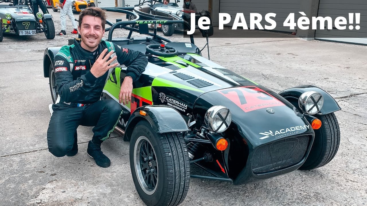 Un début INCROYABLE à CHARADE! Caterham Academy ep1