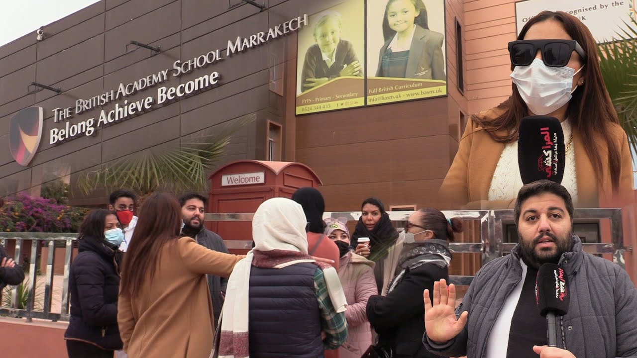 أولياء تلاميذ المدرسة البريطانية بمراكش يحتجون ضد غياب الاساتذة