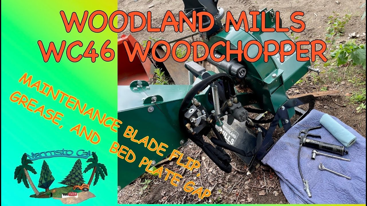 Woodland Mills WC46 Wood-chipper Maintenance, Why didn't I do this at the end of the season!