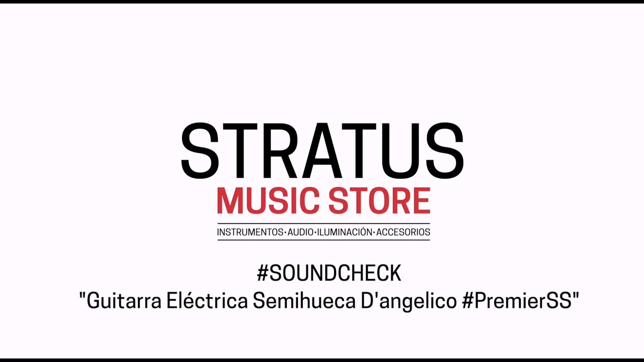 Guitarra El&eacute;ctrica #Semihueca #D'Angelico #PremierSS