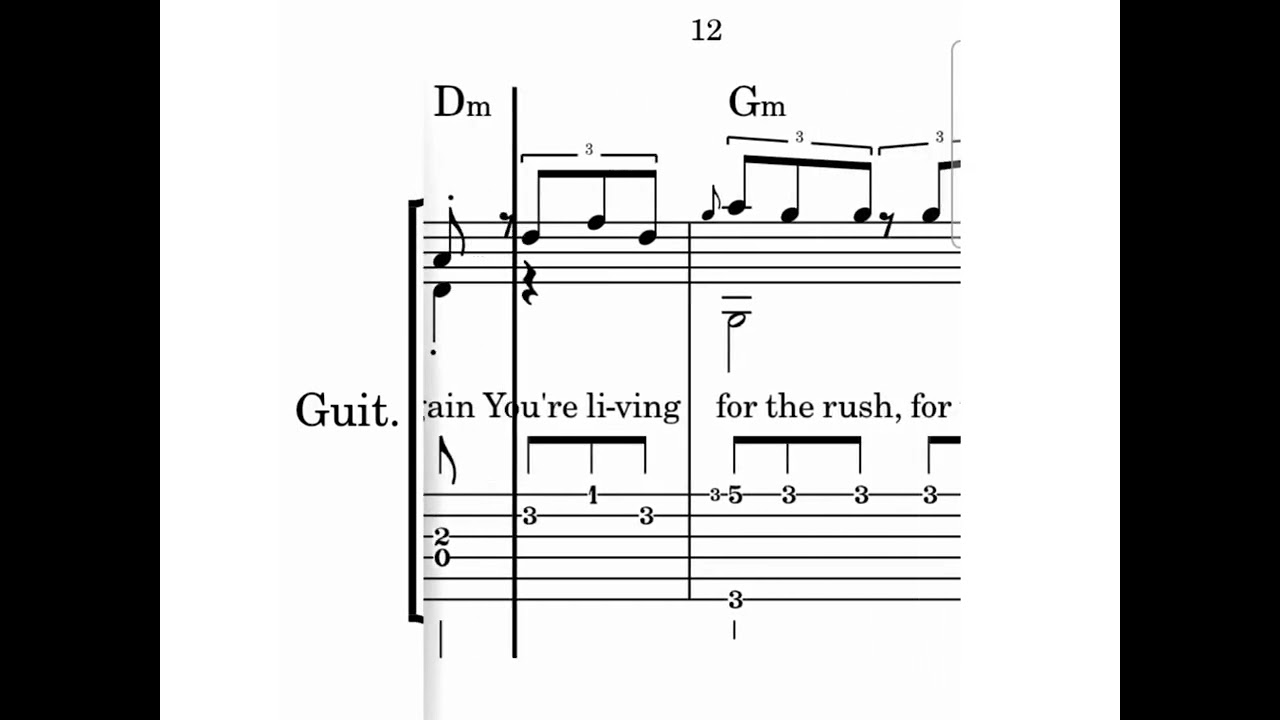 Losin' Streak   Hazbin Hotel | Classical Guitar Solo Tabs