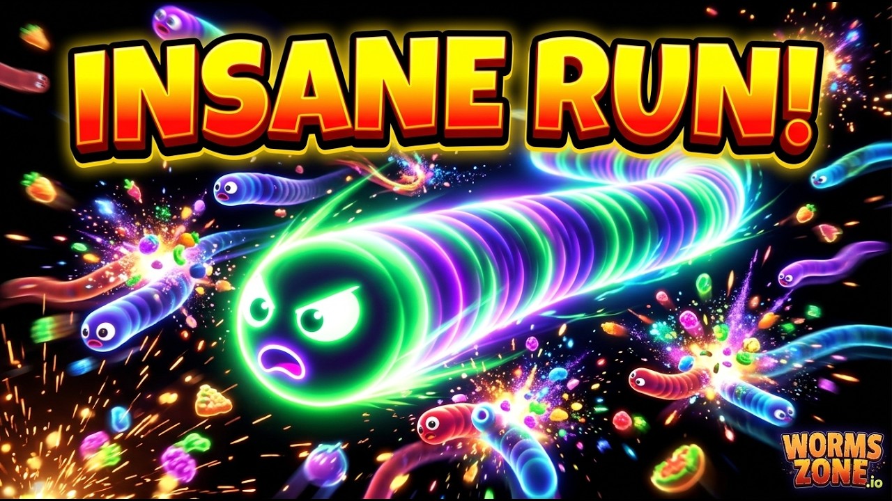 Worms Zone LIVE – Biggest Worm Ever?! 🐍💀